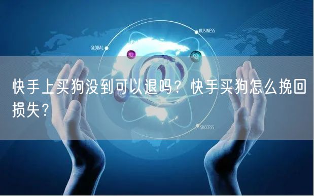快手上买狗没到可以退吗？快手买狗怎么挽回损失？