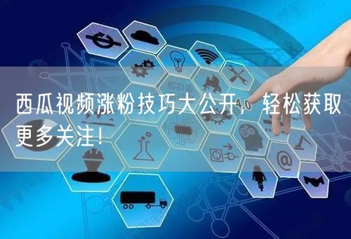 西瓜视频涨粉技巧大公开，轻松获取更多关注！
