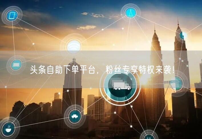 头条自助下单平台，粉丝专享特权来袭！