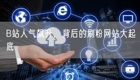 B站人气飙升,背后的刷粉网站大起底