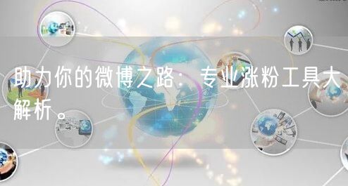 助力你的微博之路:专业涨粉工具大解析。