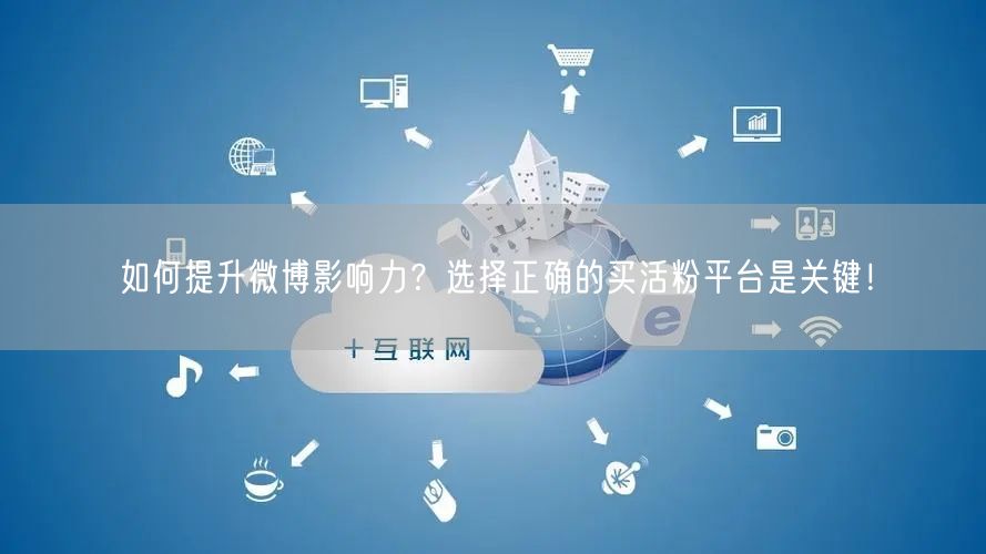 如何提升微博影响力?选择正确的买活粉平台是关键!