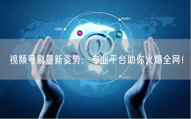 视频号刷量新姿势，专业平台助你火爆全网！