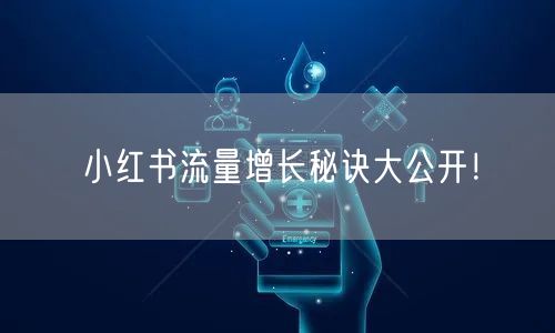 小红书流量增长秘诀大公开！
