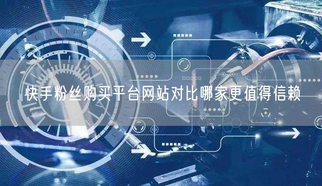 快手粉丝购买平台网站对比哪家更值得信赖